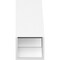 Ekena Millwork 5"W x 8"D x 12"H Standard Aspen Architectural Grade PVC Knee Brace BRCP05X08X12ASP - alternate 3